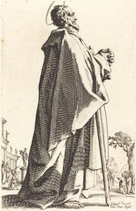 Heiliger Matthäus, veröffentlicht 1631 von Jacques Callot