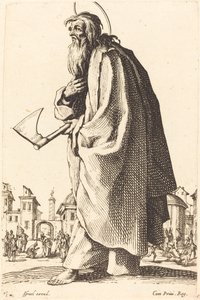 Heiliger Thaddäus von Jacques Callot