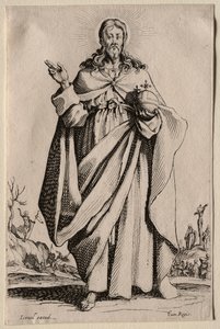 Salvatoris Beatae Mariae Virginis Sanctorum Apostolorum Icones / Les Grands Apôtres: Der Erlöser von Jacques Callot