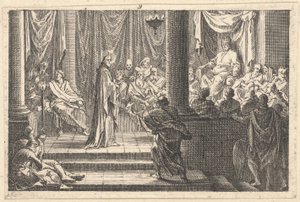 Szene aus der Passion von Jacques Callot