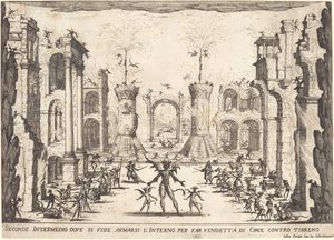 Zweites Intermezzo von Jacques Callot