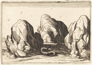 Schlange von Jacques Callot