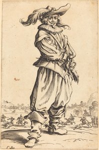 Soldat mit Federhut