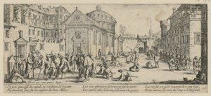 Spital, Blatt 15 der Folge "Grauen des Krieges"