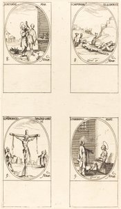 St. Castorius, St. Carpophorus & Die Vier Gekrönten Märtyrer, Gedenken an das Bild von Jacques Callot