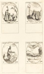 St. Theodosius; St. Tatiana; St. Hilary; St. Felix von Jacques Callot