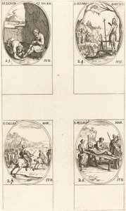 St. Zenon und Gefährten, St. Johannes der Täufer, St. Gallicanus, St. Pelagius