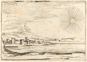 Sonnenaufgang, 1628 von Jacques Callot