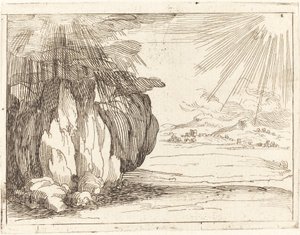 Sonne und Regen von Jacques Callot