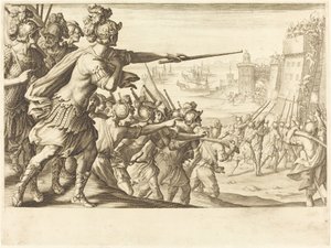 Einnahme von Bone von Jacques Callot