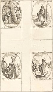 Die Verkündigung, St. Castulus, St. Rupert, St. Gontran