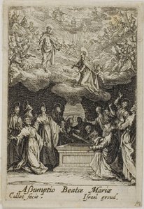 Mariä Himmelfahrt, aus dem Leben der Jungfrau von Jacques Callot
