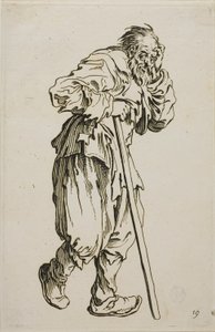 Der Bettler auf Krücken, Platte sechzehn aus Die Bettler