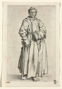 Die Bettler: Einäugige Frau, ca. 1623