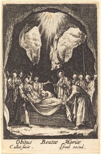 Das Begräbnis der Jungfrau von Jacques Callot