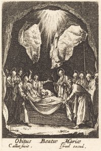 Das Begräbnis der Jungfrau, um oder nach 1630 von Jacques Callot