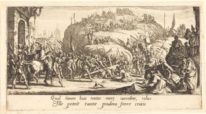 Das Tragen des Kreuzes von Jacques Callot