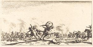 Der Kavalleriekampf mit Pistolen