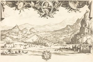 Der Kampf von Avigliana, um oder nach 1631 von Jacques Callot
