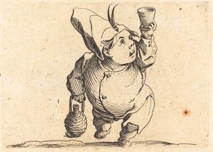 Der Trinker, Vorderansicht