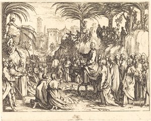 Der Einzug in Jerusalem von Jacques Callot