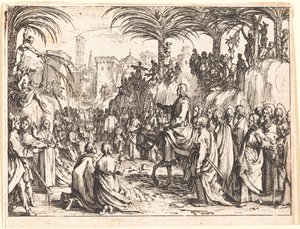 Der Einzug in Jerusalem von Jacques Callot