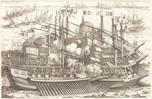Die erste Seeschlacht von Jacques Callot