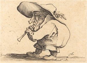 Der Flageolettspieler von Jacques Callot