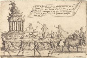 Das Floß der Thetis von Jacques Callot
