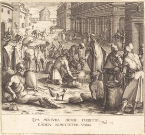 Die Getreidewäger von Jacques Callot