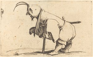Der verhüllte Krüppel von Jacques Callot