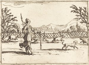 Die Jägerin von Jacques Callot