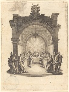 Das letzte Abendmahl von Jacques Callot