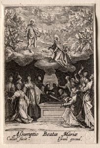 Das Leben der Jungfrau: Die Himmelfahrt der Jungfrau von Jacques Callot