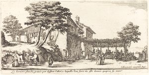 Das kleine Spalier von Jacques Callot