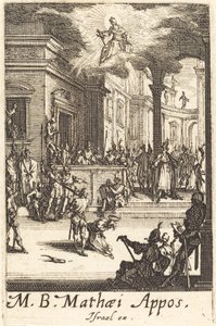 Das Martyrium des Heiligen Matthäus von Jacques Callot