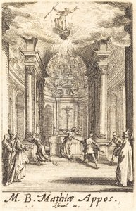 Das Martyrium des Heiligen Matthias, um 1634-1635 von Jacques Callot