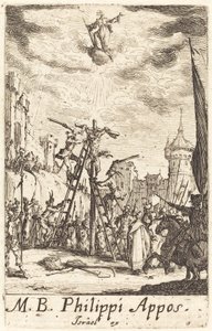 Das Martyrium des Heiligen Philippus von Jacques Callot