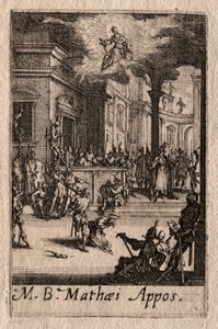 Das Martyrium der Apostel: St. Matthäus von Jacques Callot