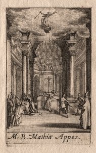 Das Martyrium der Apostel: St. Matthias von Jacques Callot