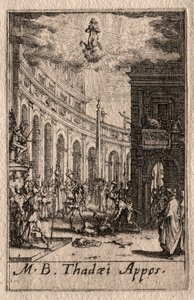 Das Martyrium der Apostel: St. Thaddäus