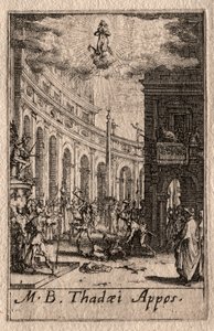 Das Martyrium der Apostel: St. Thaddäus