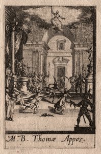 Das Martyrium der Apostel: St. Thomas