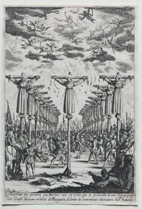 Die Märtyrer von Japan von Jacques Callot