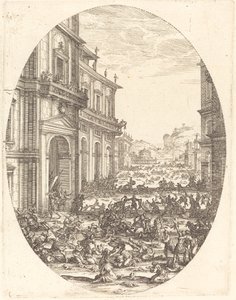 Das Massaker der Unschuldigen von Jacques Callot
