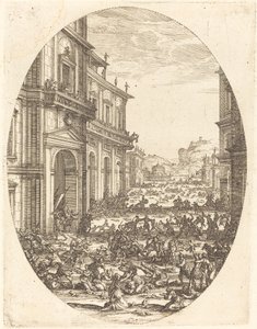 Das Massaker der Unschuldigen von Jacques Callot