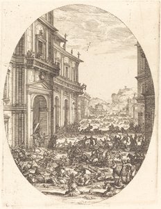Das Massaker der Unschuldigen von Jacques Callot