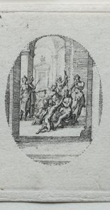 Die Geheimnisse der Passion: Christus mit Dornen gekrönt von Jacques Callot
