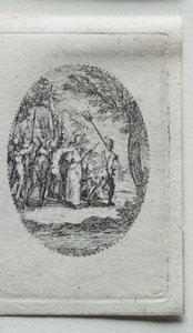 Die Geheimnisse der Passion: Christus gefangen genommen von Jacques Callot