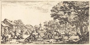 Die Rache der Bauern von Jacques Callot
